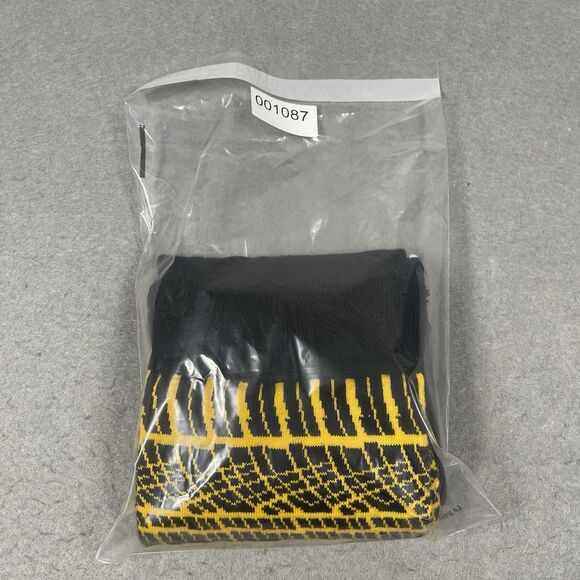 MLS Cup Scarf 2020 Final Columbus Crew Seattle Sounders Black Yellow Continental - Picture 8 of 8